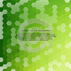 simple colorful background consisting of hexagons. eps 10