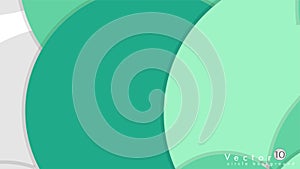 Simple and Colorful Circles Background , Design Vector