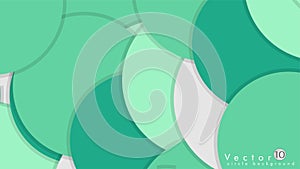 Simple and Colorful Circles Background , Design Vector