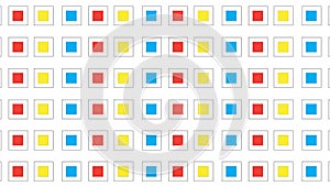 Simple colorful square pattern
