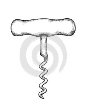 Simple corkscrew