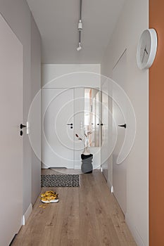 Simple corridor in apartment