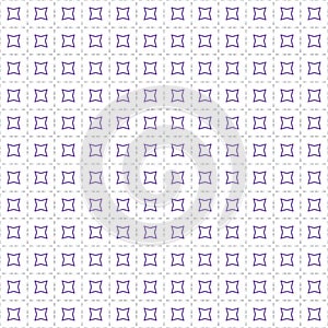 Simple Dashed Line Abstract Vector Geometric Tile Rhombus Star Dots Grid Texture Digital Design Pattern Decoration Backgrounds