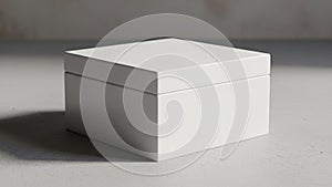 Is simple in design with clean lines and right angles casting a shadow on