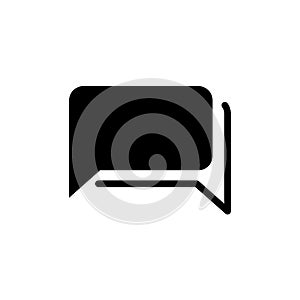 Simple Design Speech Bubble Icon