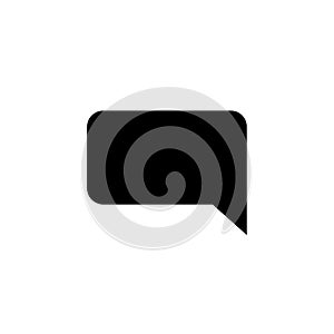 Simple Design Speech Bubble Icon