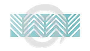 Simple Diagonal Chevron Pattern, Clean Geometric Stripes, vector design Generative AI