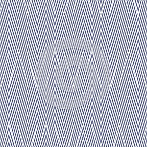 Simple diagonal lines, stripes, zigzag shapes. Modern linear background. Blue serenity and white colors.