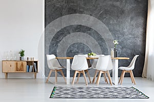 Simple dining room