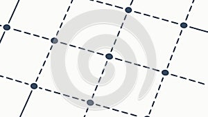 Simple Dotted Grid Pattern, Minimalist Background Element, vector design Generative AI