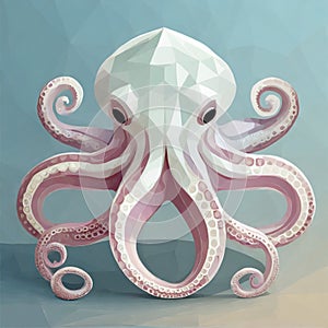 simple drawing of a octopus