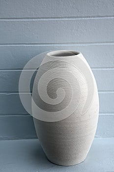 Simple earthen vase