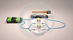 Simple electric circuit(parallel)