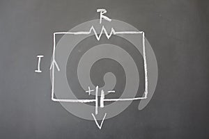 Simple electrical circuit