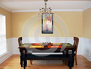 Simple Elegant Dining Room