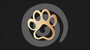 a simple elegant logo design featuring a stylized silh ai generated