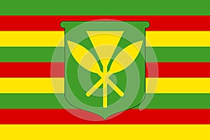 Simple flag of Kanaka Maoli