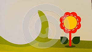 Simple Flower Illustration