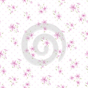 Simple flower pattern 4