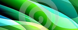 Simple fluid color gradient abstract background with dynamic wave line effect. Vector Illustration For Wallpaper, Banner