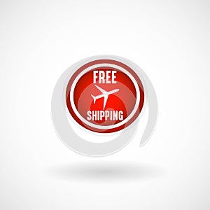 Simple Free Shipping Icon