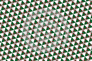 Simple geometric pattern in the colors of the national flag of Algeria