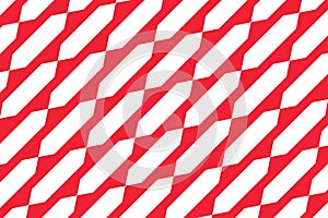 Simple geometric pattern in the colors of the national flag of Austria