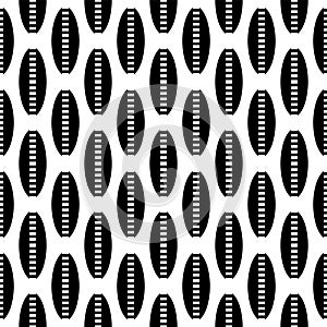 A simple geometric pattern design inspired by cowries