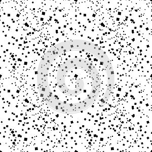 Simple geometric shapes seamless pattern