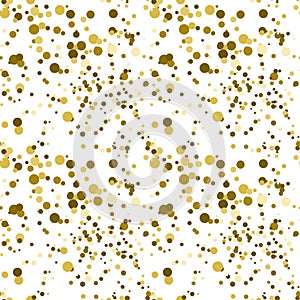 Simple geometric shapes seamless pattern