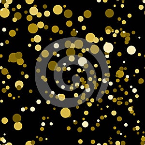 Simple geometric shapes seamless pattern