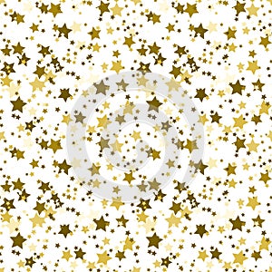 Simple geometric shapes seamless pattern