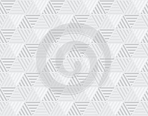 Simple geometry light hexagon pattern.