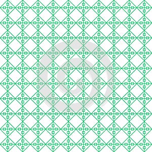 Simple Green Ornamental Pattern Texture Background