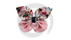 Simple hair bow with butterfly shape in beautiful color