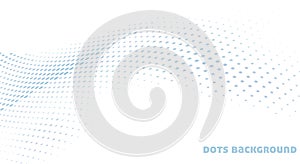 Simple halftone background with dots. Minimal vector graphics