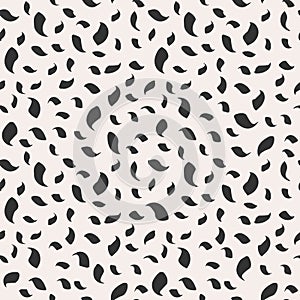 Simple hand-drawn ink doodles, seamless pattern, abstract geometric background. Simple ink brush strokes texture design.