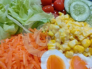 Simplest healthy homemade salad