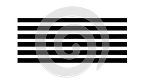 Simple Horizontal Stripes Pattern Vector Background, Minimalist Graphic, vector design Generative AI