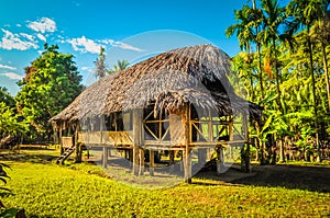 Simple house in village