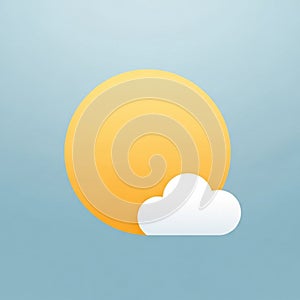 Simple illustration featuring a large, stylized