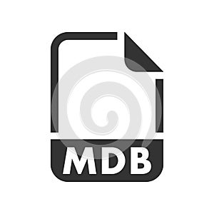 MDB File format icon