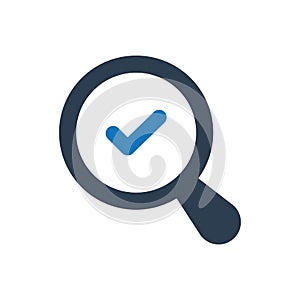 Validate search icon photo