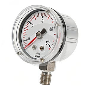 Indicator isolated on white background