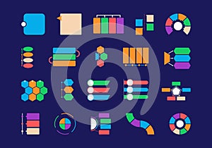 Simple Infographic Illustration Element Set