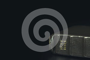 Simple Leather Bound Holy Bible