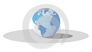 Simple left arrow navigation back previous flat icon, vector design Generative AI