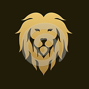 Simple Lion Vetor Logo For Sale