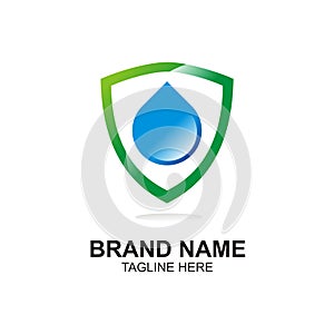 Simple Logo Water Element, and color and color , eazy use and scalable