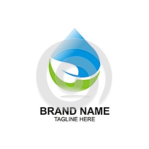 Simple Logo Water Element, and color and color , eazy use and scalable